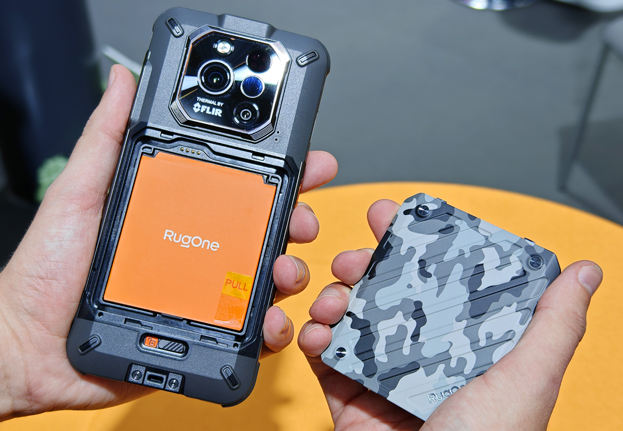 RugOne Launches at IFA 2025 with Xever 7 Series, Worldâ€™s First Rugged Phone with Swappable Battery - Gizmochina