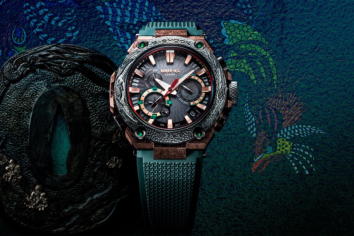 G-SHOCK MRG-B2000KT-3A: Samurai-Inspired Titanium Watch With ...
