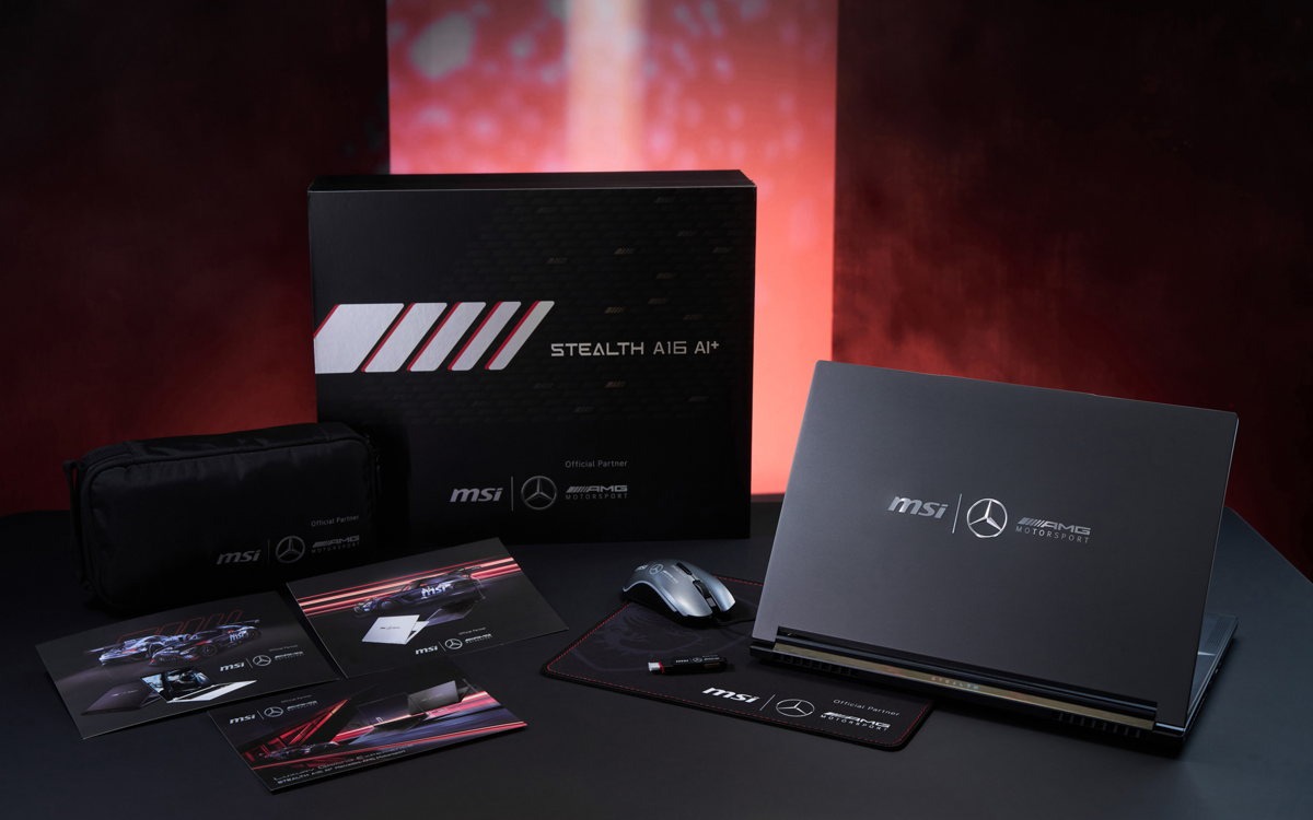 MSI Stealth A16 AI+ Mercedes-AMG Motorsport
