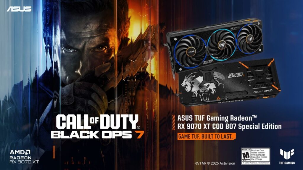 ASUS TUF Gaming Call of Duty: Black Ops 7 Edition AMD Radeon RX 9070 XT