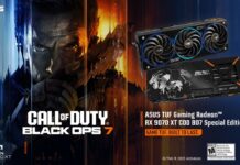 ASUS Reveals TUF Gaming Radeon RX 9070 XT Black Ops 7 Fans Limited Edition GPU ASUS TUF Gaming Call of Duty: Black Ops 7 Edition AMD Radeon RX 9070 XT