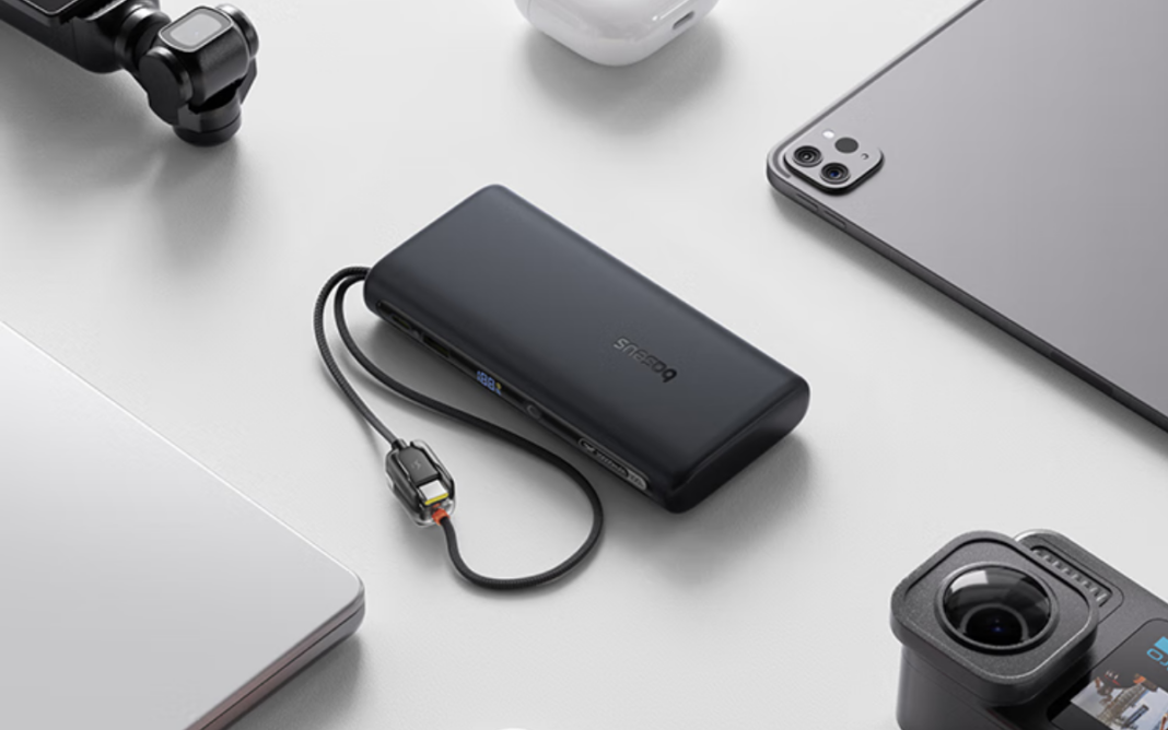 Baseus launches 100W power bank with 20,000mAh capacity & dual built-in ...