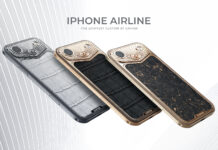 Caviar launches its lightest gold iPhone yet, priced at $38,930 Caviar iPhone Airline