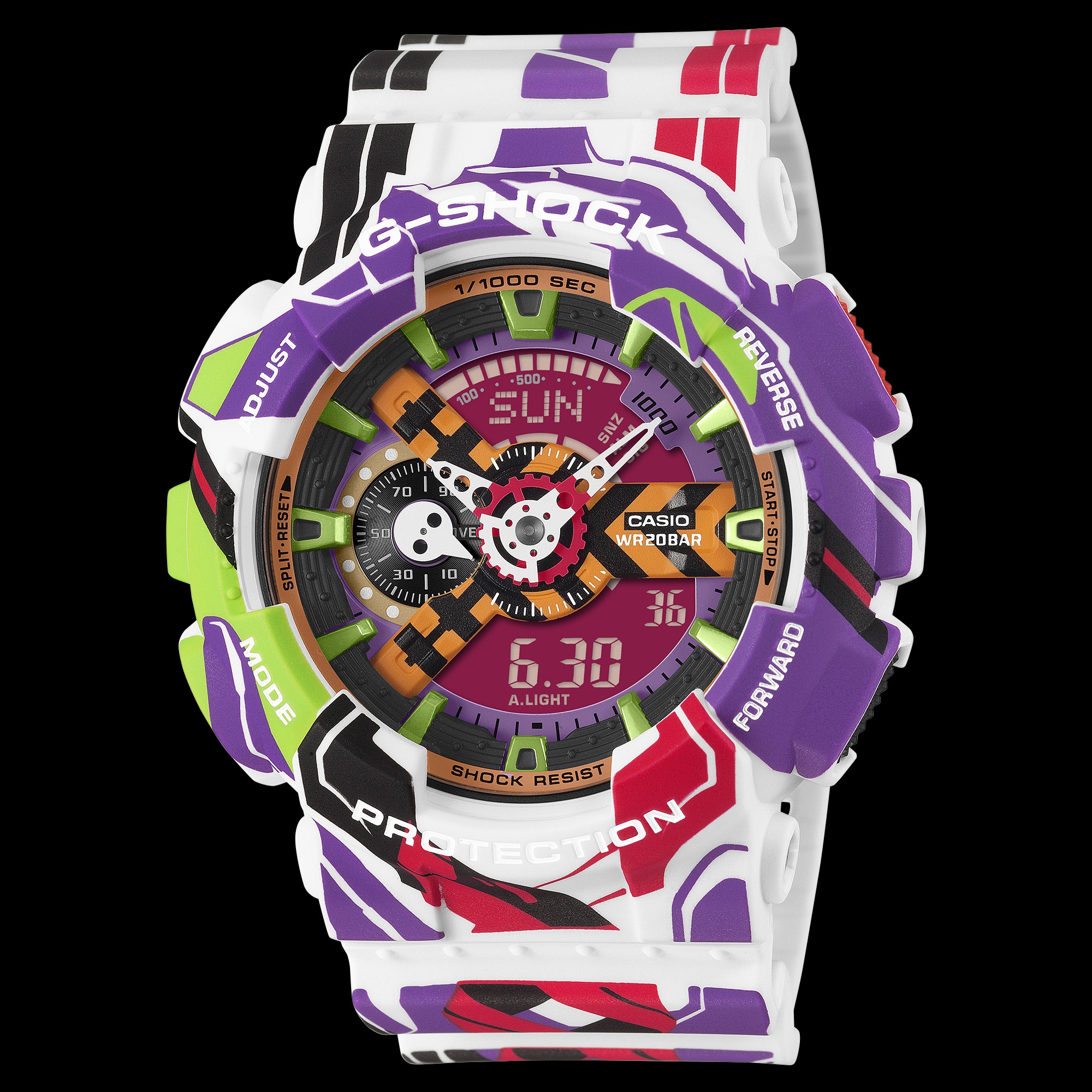 G-Shock x Evangelion GA-110EVA30-7A Coming to the UK for the