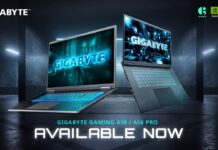 GIGABYTE Launches GAMING A16 PRO and A18 Laptops with RTX 5080 Graphics and 12-Hour Battery Life GIGABYTE GAMING A16 PRO and GAMING A18