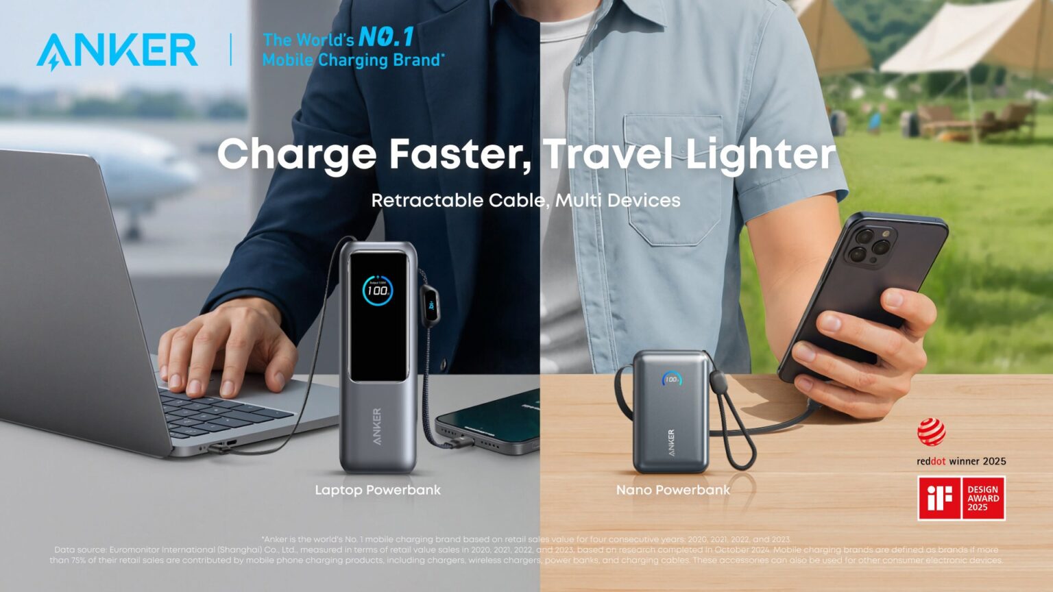 Anker Using Anker Introduces 165W Laptop Powerbank and New Nano Chargers for Travel ...