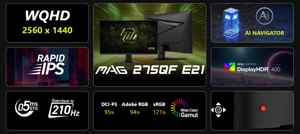 MSI MAG 275QF E21