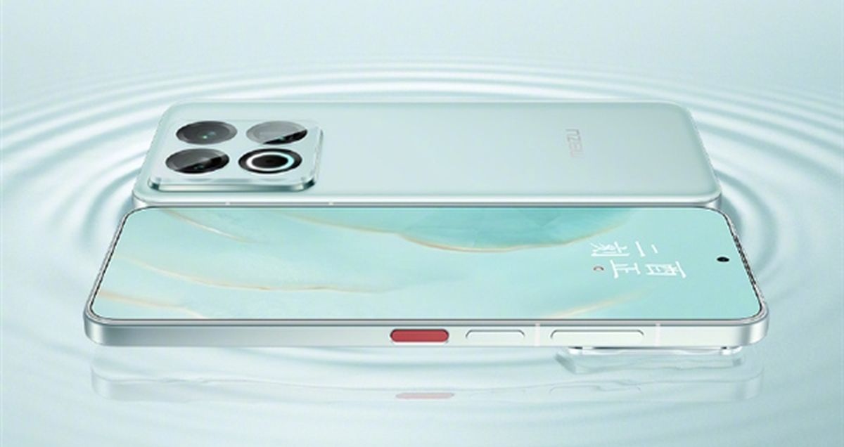 Meizu 22 launches new “Moon White Sky Blue” color with matching white front bezels - Gizmochina