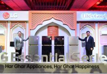 LG launches Essential Series with India-focused designs, affordable pricing On L.H.S William Cho - CEO LG Electronics On R.H.S Jae Cheol Kyu CEO HS Company LG Electronics