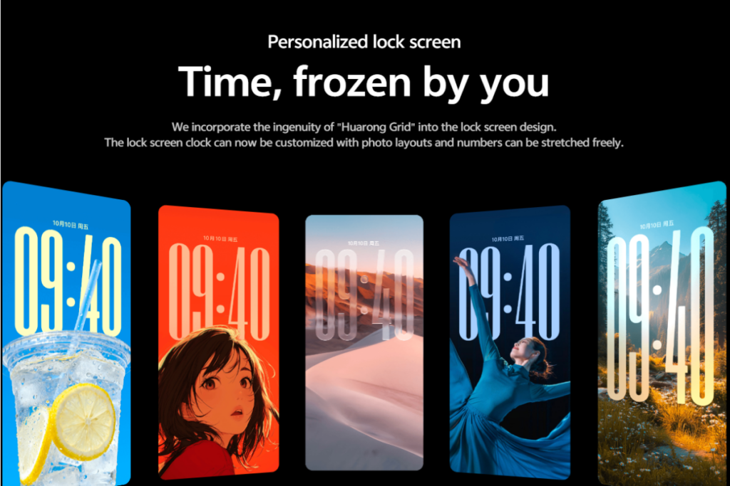 OriginOS 6 - Lock Screen