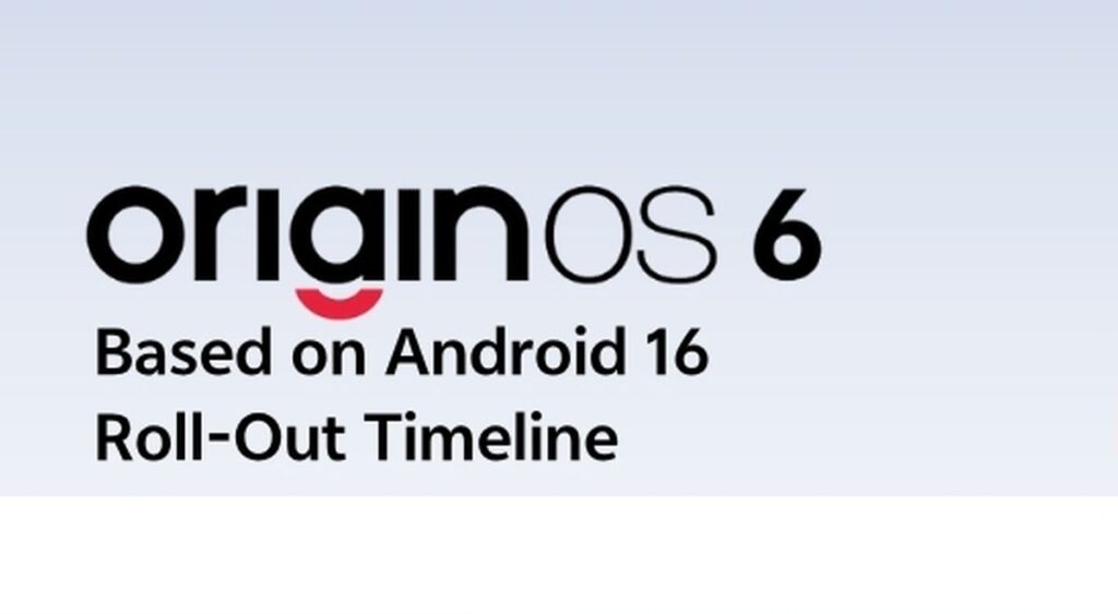 OriginOS 6 rollout schedule