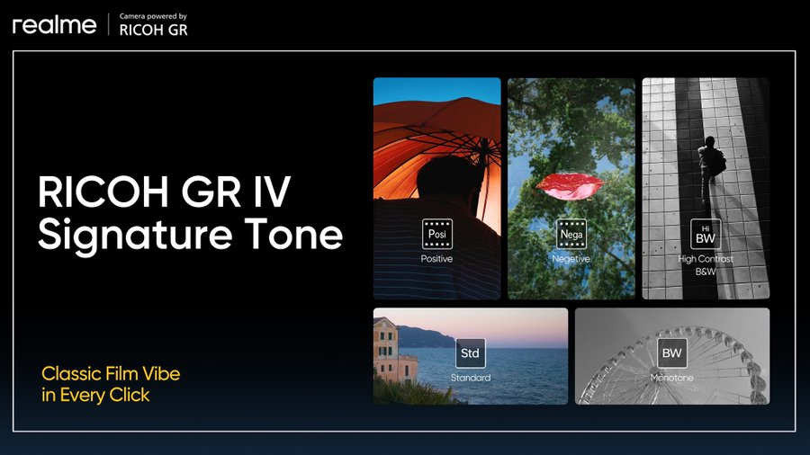 Realme GT 8 Pro - Ricoh GR IV siganture tones