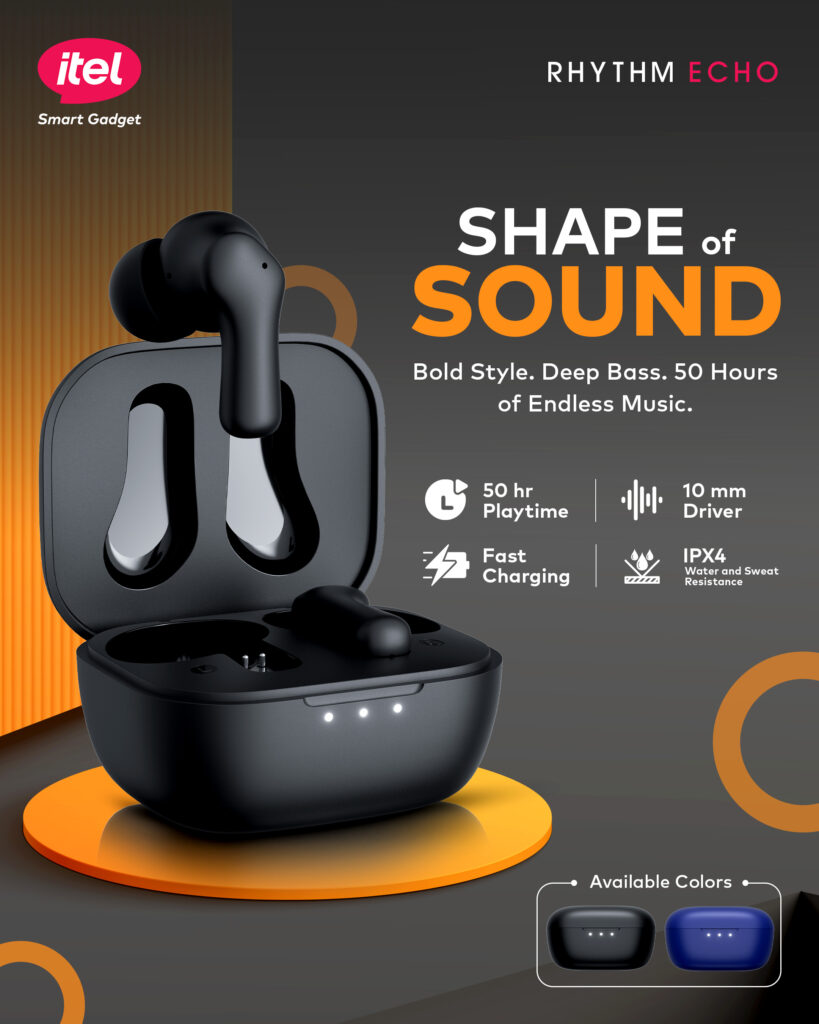 Itel Rhythm Echo earbuds