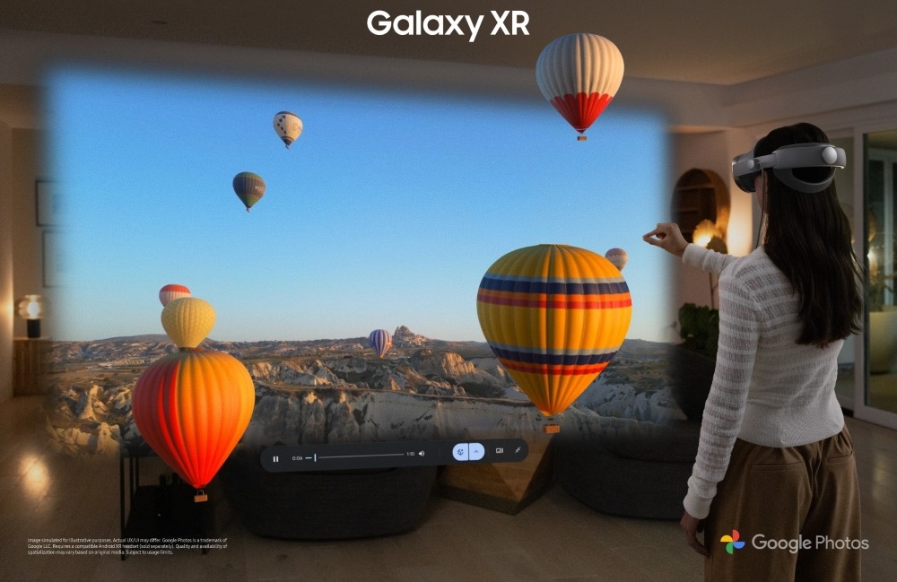 Samsung Galaxy XR headset