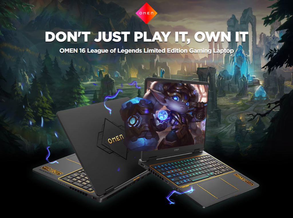 HP OMEN 16 League of Legends Edition