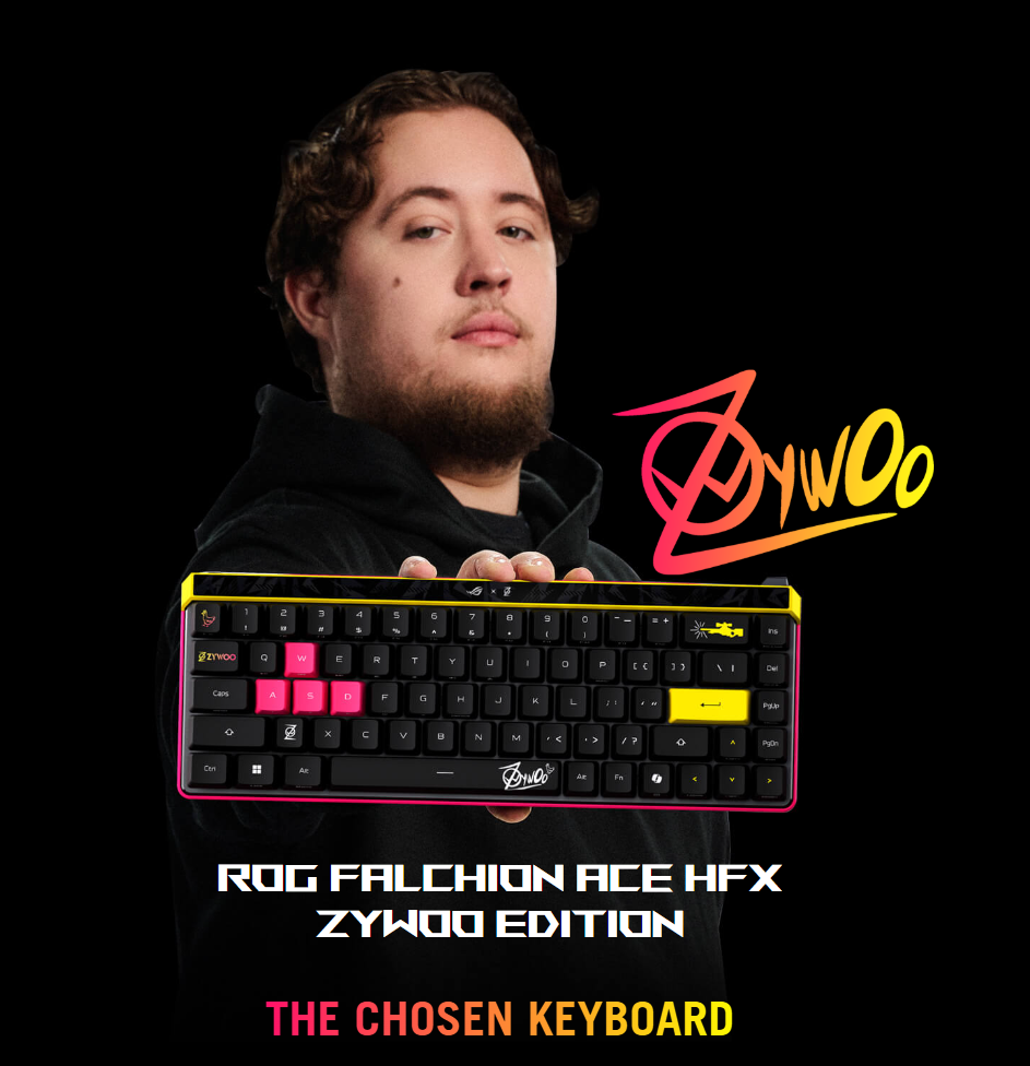 ROG Falchion Ace HFX ZywOo Edition Gaming Keyboard