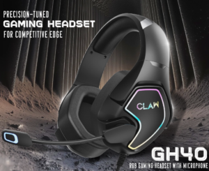 CLAW GH40 Wired RGB Gaming Headset