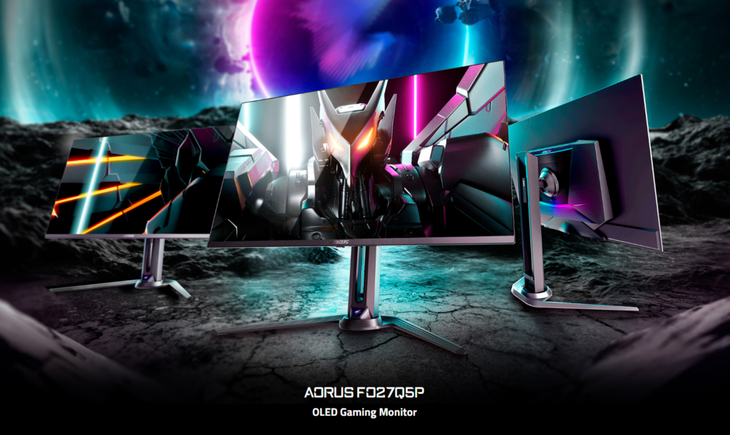 GIGABYTE AORUS FO27Q5P 27"OLED QHD Gaming Monitor