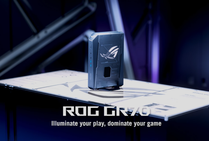 Asus ROG GR70 Compact Mini Gaming PC with Ryzen 9 9955HX3D and RTX 5070 ...