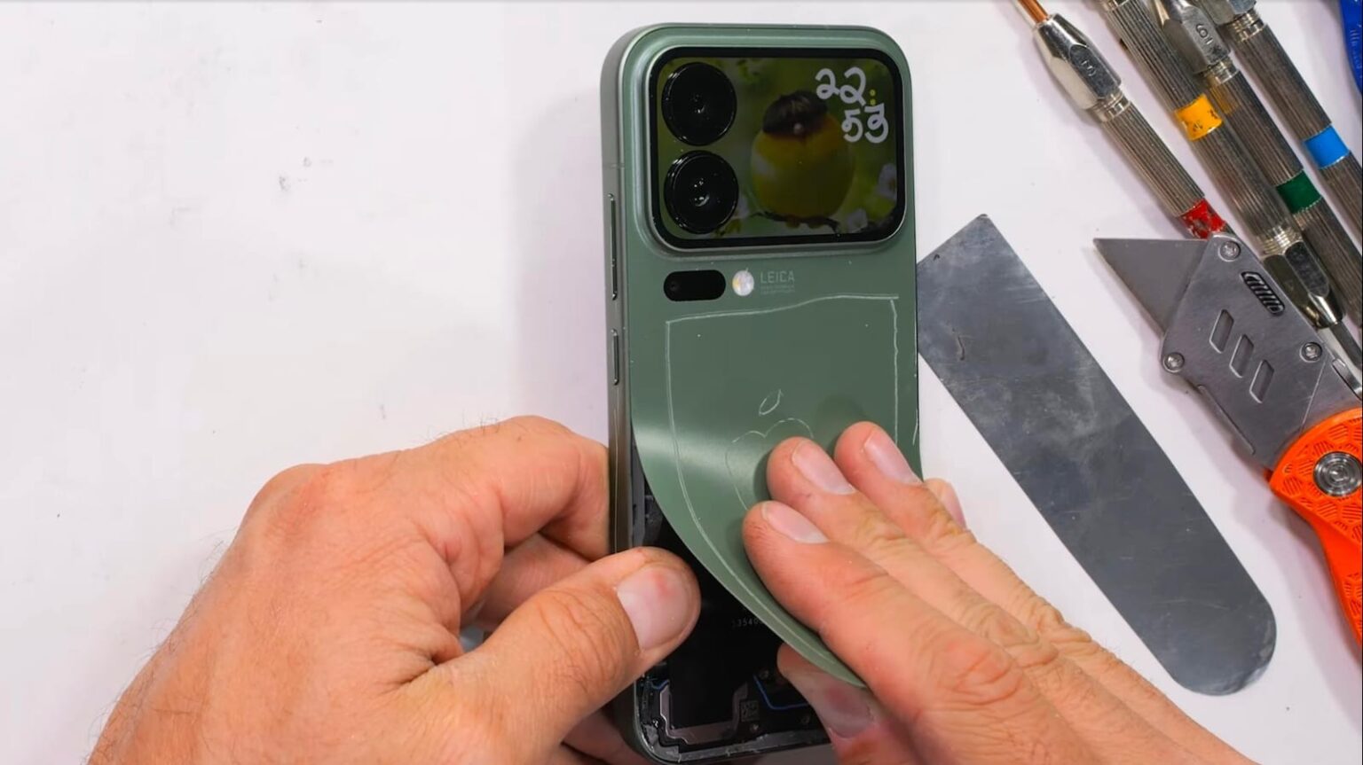 Uji ketahanan Xiaomi 17 Pro