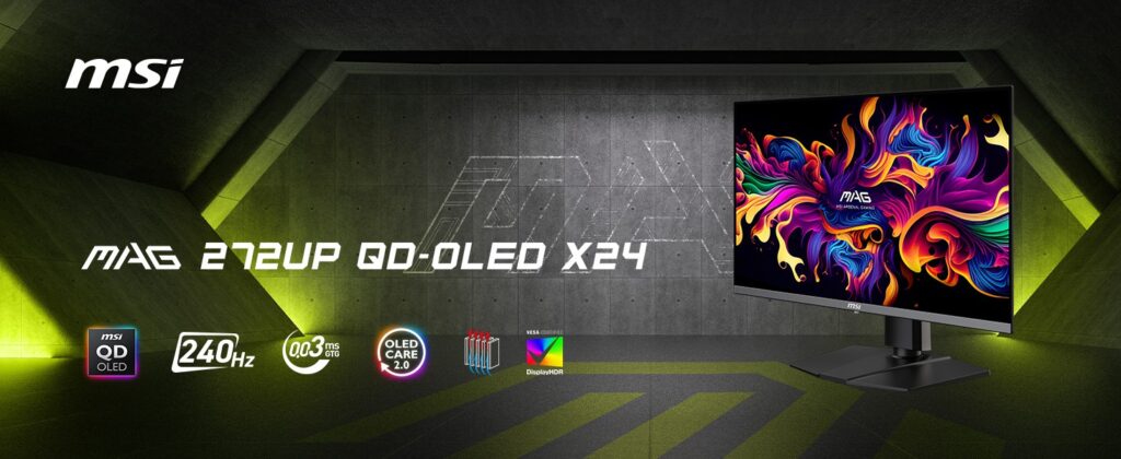 MSI MAG 272UP QD-OLED X24