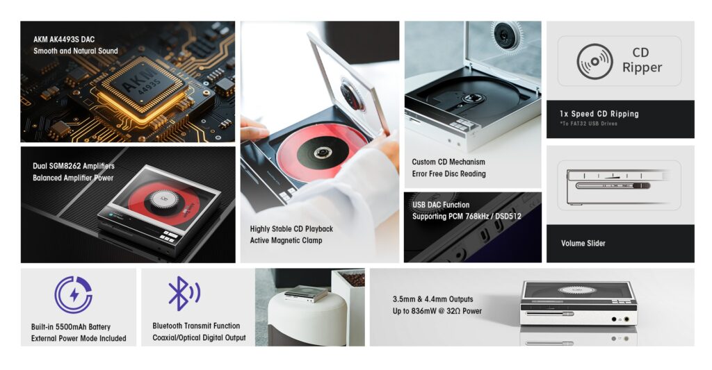 Shanling EC Zero AKM features