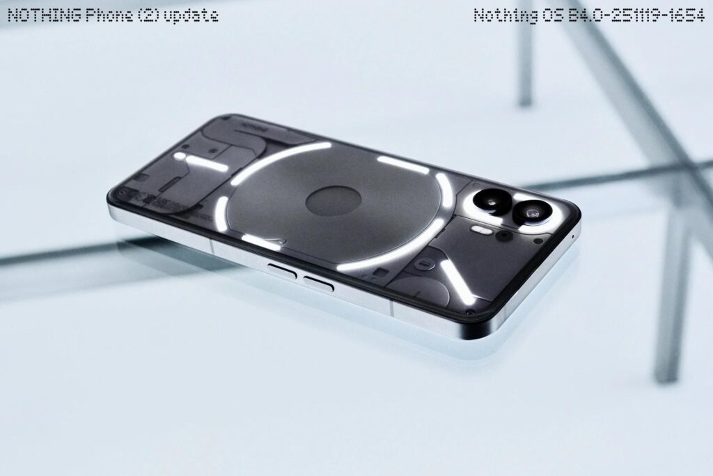 Nothing Phone (2) - Nothing OS B4.0-251119-1654 Changelog