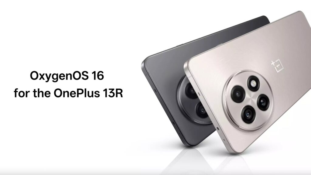 OnePlus 13R OxygenOS 16