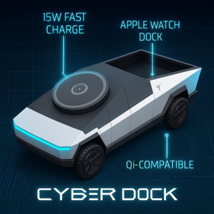 Cyber Dock Unique MagSafe Chargers You Probably Didn’t Know You Needed - Gizmochina