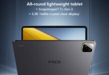 POCO Pad X1 Set to Launch on November 26 with Snapdragon 7+ Gen 3 and 3.2K Display POCO Pad X1