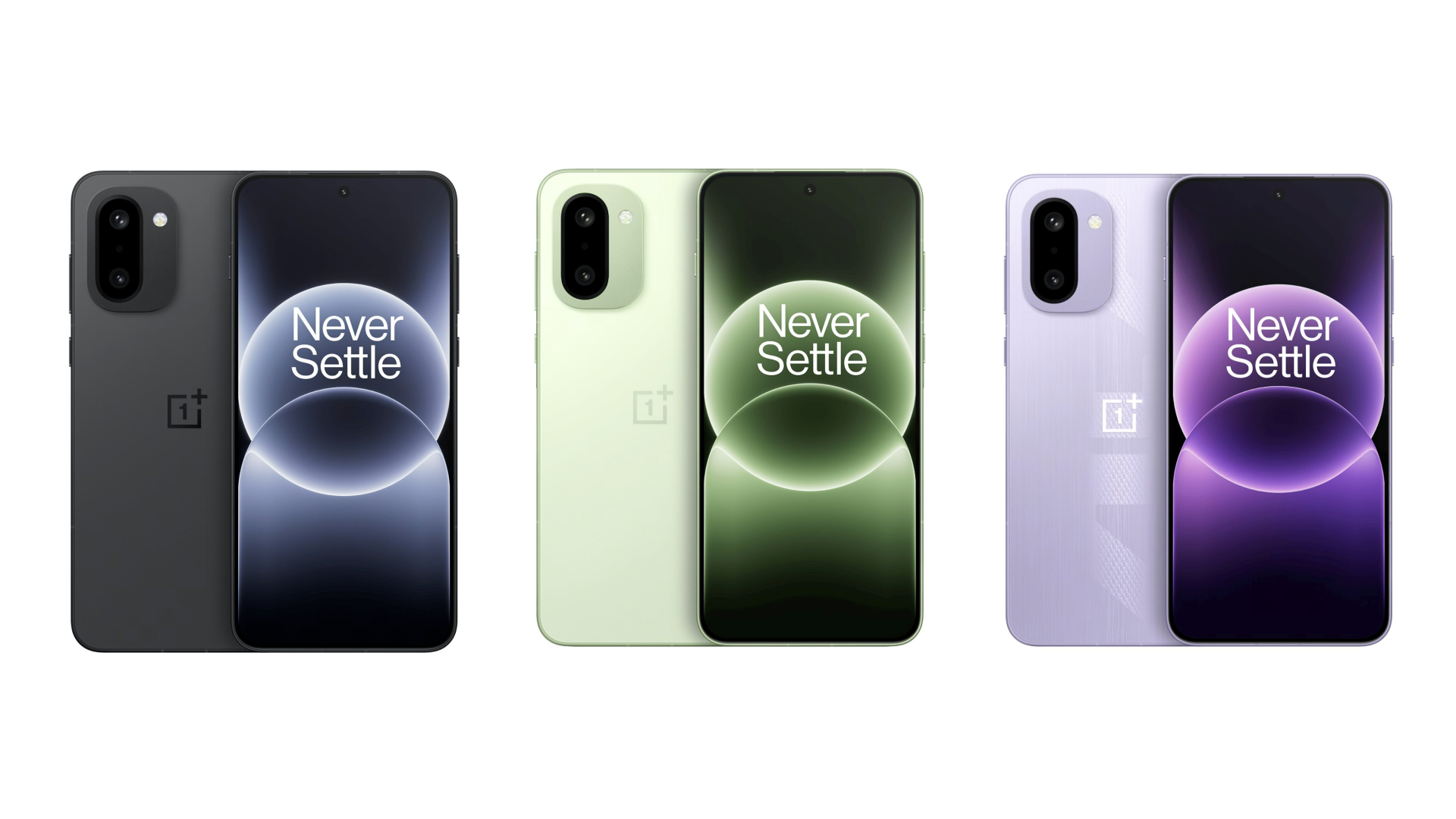 OnePlus Ace 6T official images showcase black, green, violet