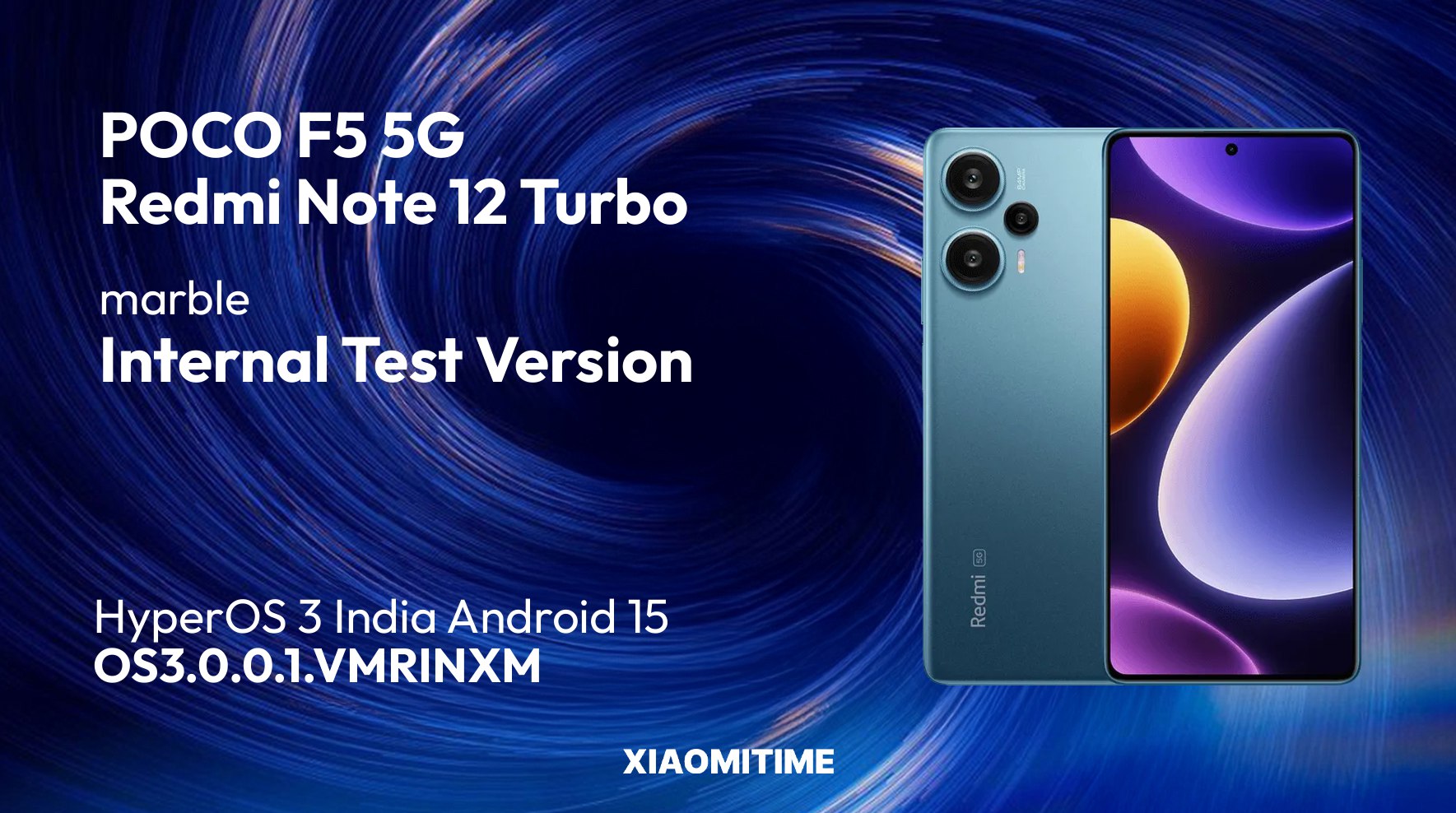 Poco F5 HyperOS 3 internal test (India)
