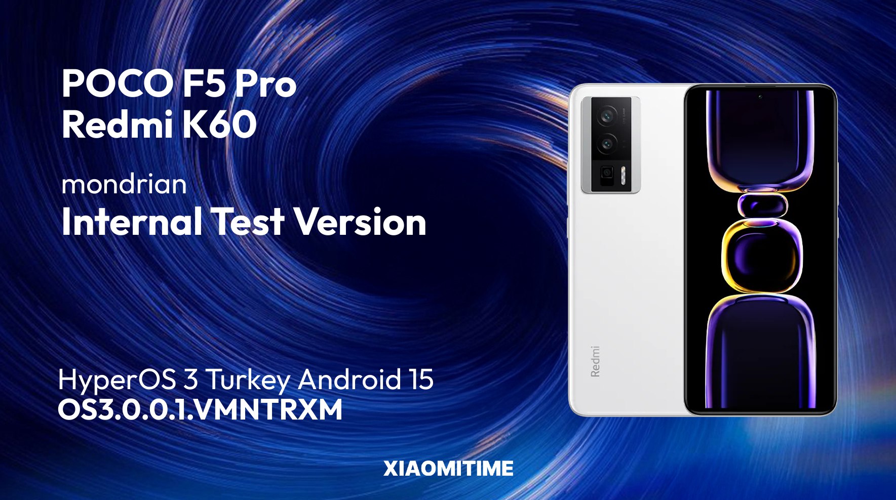 Poco F5 Pro HyperOS 3 internal test (Turkey)