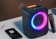 Portronics Apollo 30 Bluetooth Speaker with RGB Lighting & Karaoke Mic Launched for Rs 2,299 Portronics Apollo 30 Bluetooth Speakers