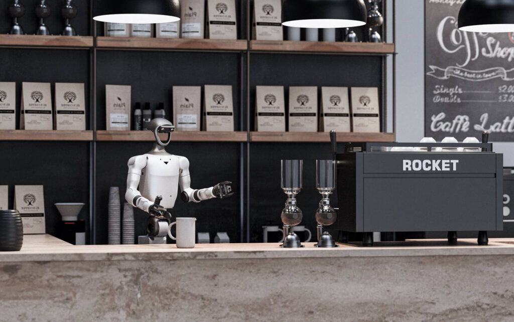 Robô humanoide sobre rodas Unitree G1-D