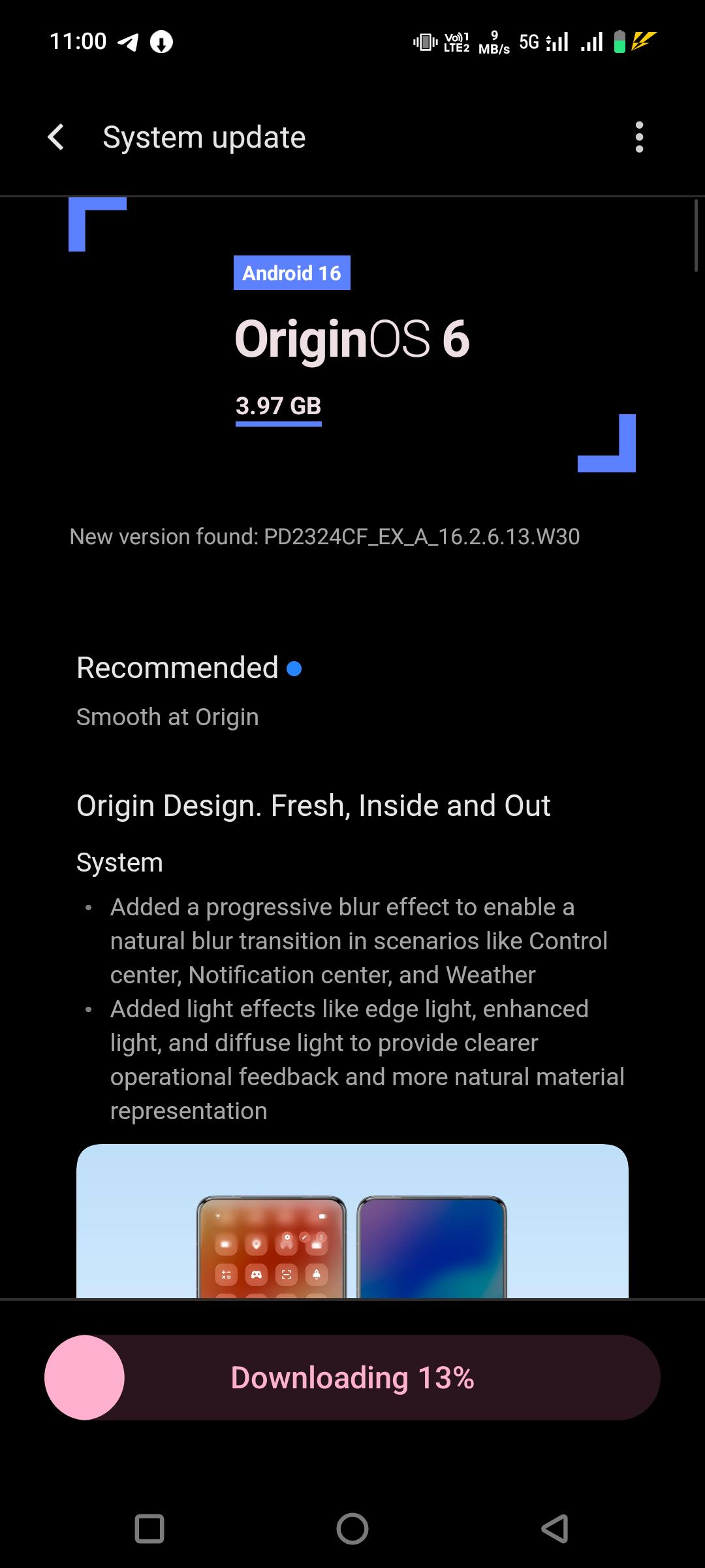 Vivo X100 Pro OriginOS 6 update