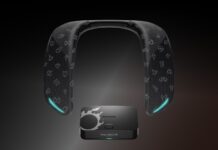 Panasonic unveils Final Fantasy XIV edition SoundSlayer gaming neck speaker Panasonic SC-GNW10S-FF SoundSlayer x Final Fantasy XIV neck speaker