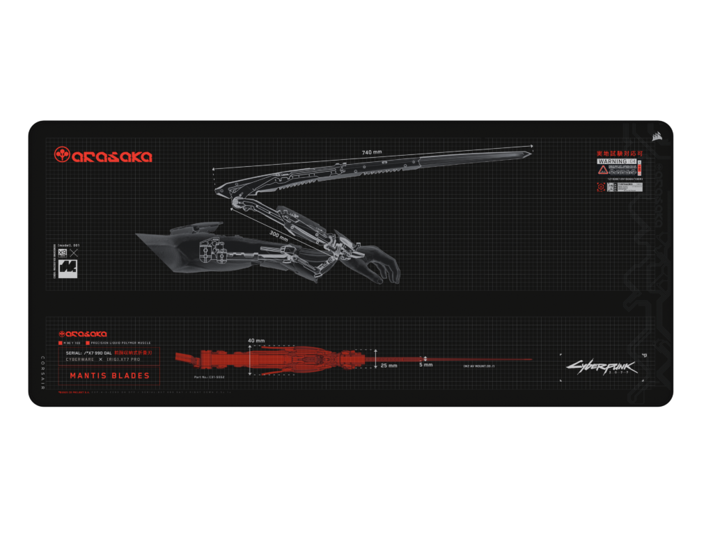 CORSAIR MM300 2XL Anti-Fray Cloth Gaming Mouse Pad