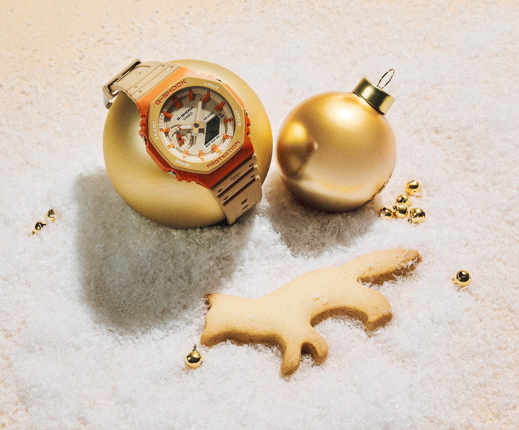 MAISON KITSUNÉ × CASIO GA-2110MK-5AJR GA2110MK-5A | G-SHOCK ANALOG-DIGITAL Orange | CASIO