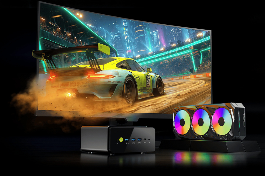 GMK’s new mini PC has eGPU via OCuLink, Core Ultra 5 CPU, and up to 96GB of memory room