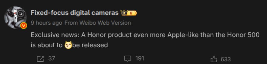 Honor Magic 8 AIr design leak