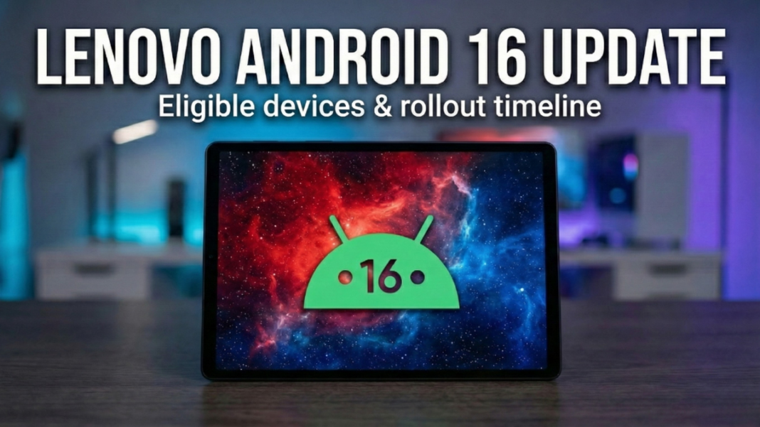 Lenovo Android 16 update: Eligible devices list and rollout timeline ...