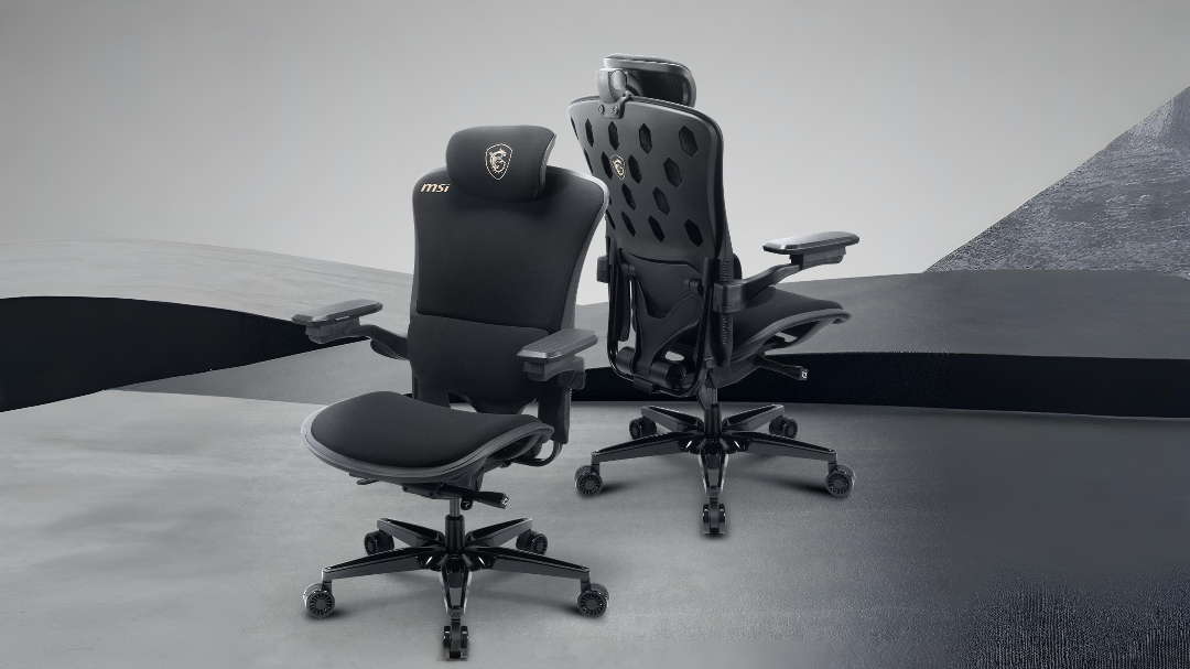MSI launches MAG A10 ergonomic gaming chair with 4D armrests & dynamic lumbar system