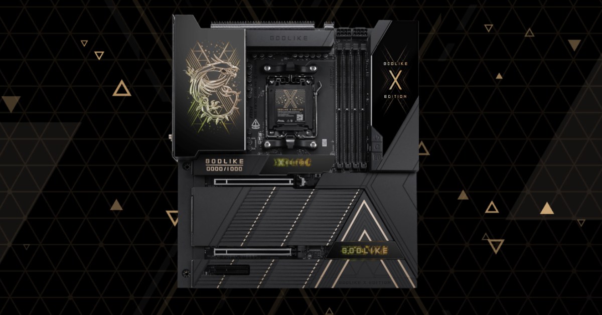 MSI unveils a limited-edition MEG X870E GODLIKE X motherboard with just 1,000 units worldwide
