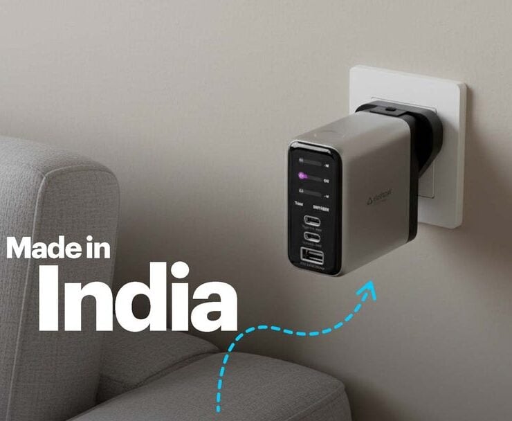 Stuffcool Nomad Pro GaN Charger Launched With 140W Fast Charging and Global Plug Support