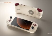 This retro-style handheld comes with a top-tier screen, active cooling and swappable controls Mangmi Pocket Max handheld