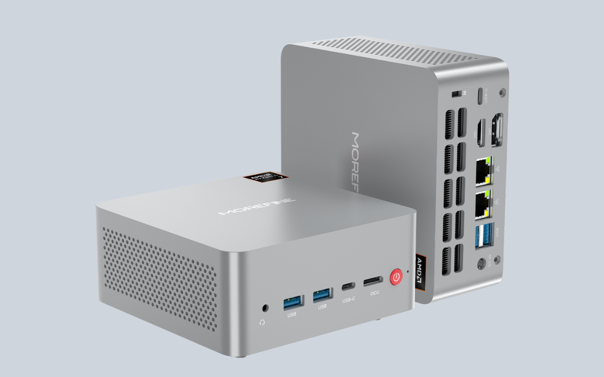 Morefine launches M900 Mini PC with Ryzen AI chips, OCuLink, USB4 and ...