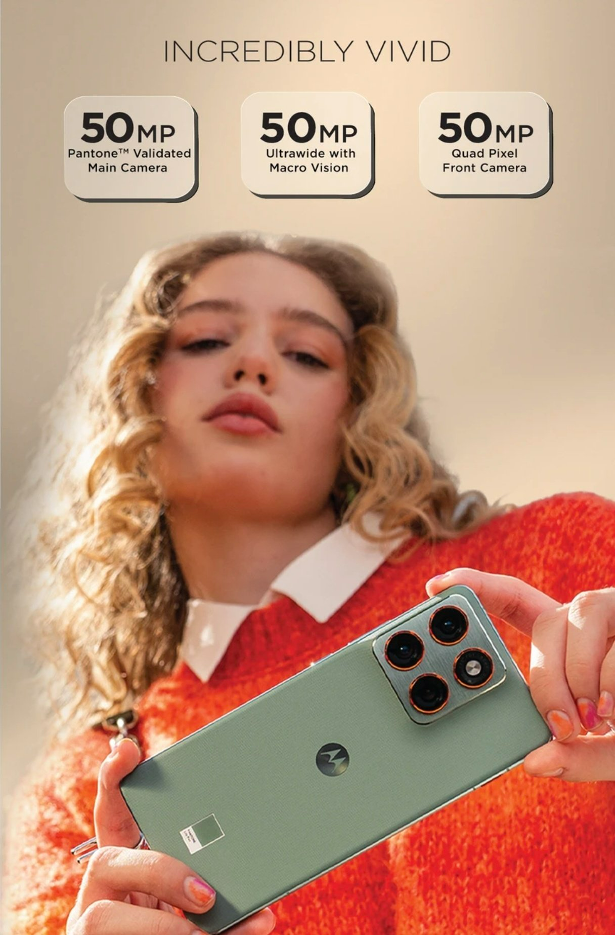 Motoroal Edge 70 cameras