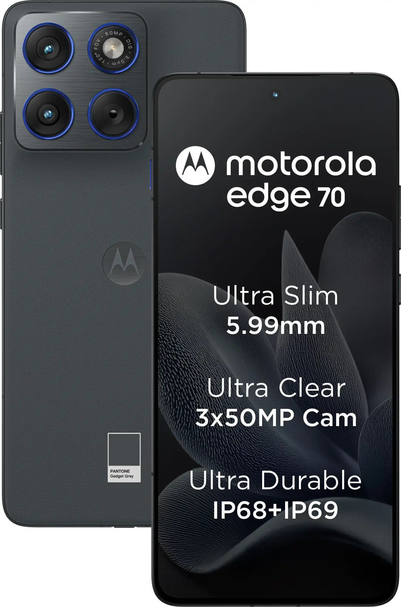 Motorola Edge 70 - Gadget Gray