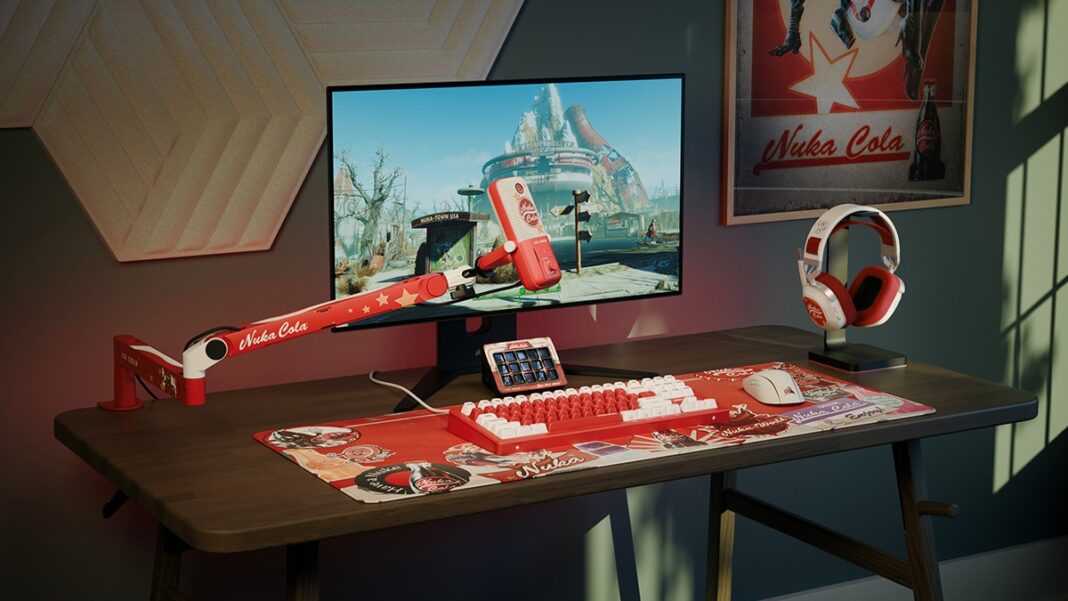 Nuke Cola Fallout Computer Fallout Nuka Cola Collection Brings Themed Headsets, Keyboards, and ...